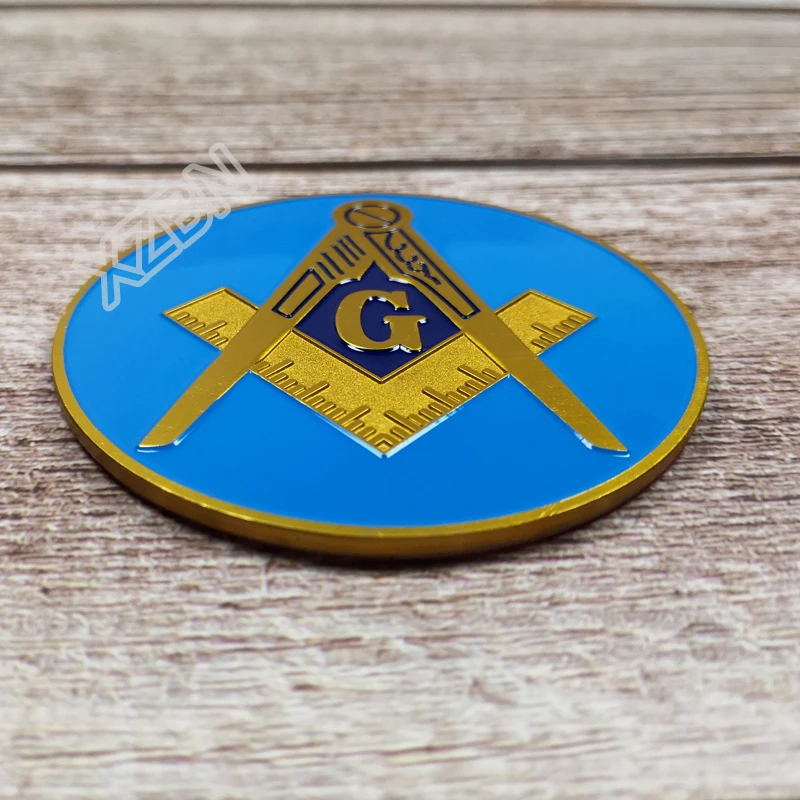 Автомобильная эмблема Masonic из алюминия