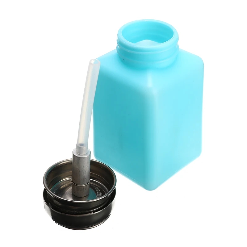 Пластиковый антистатический пустой флакон для жидкости и спирта 200 мл Пустой