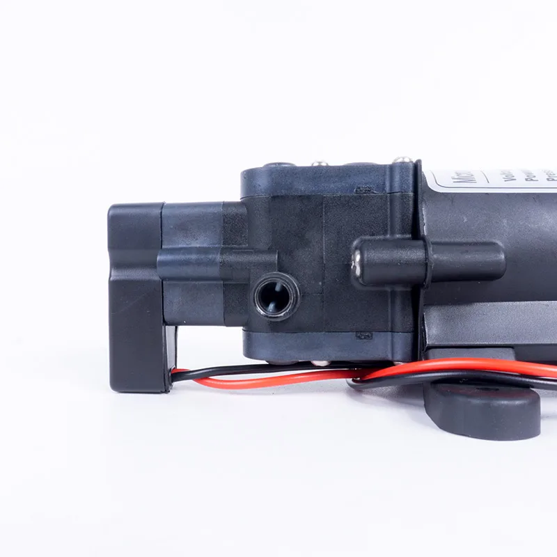 Прочный DC 12 V 5L/min сельскохозяйственный Электрический водяной насос черный