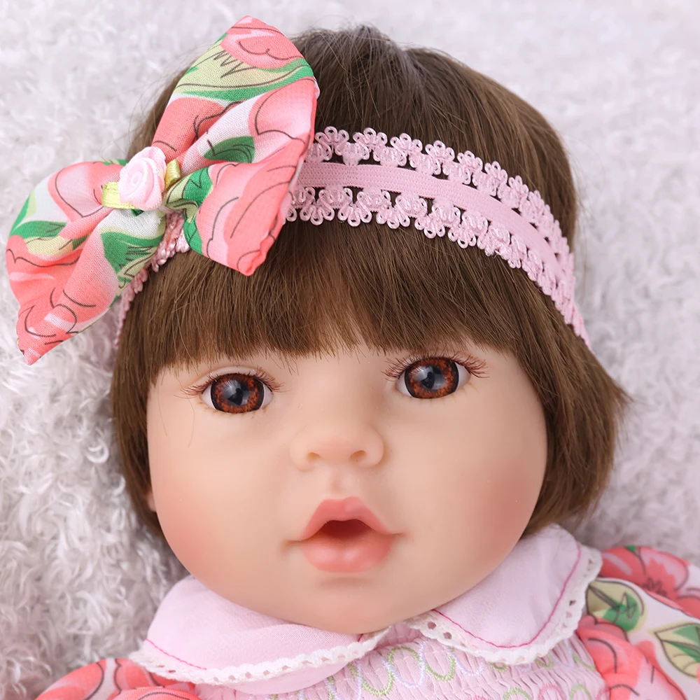 Кукла Reborn Baby 22 дюймов ткань тела силиконовый винил очаровательны реалистичные Bonecas девочка кукла Возрожденный силикон KAYDORA