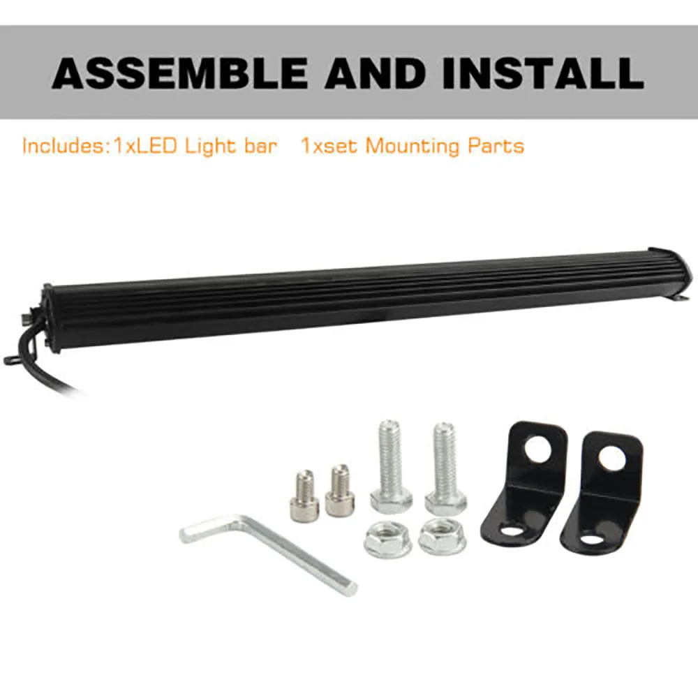 

Flood LED Light Bar 20 Inch ATV Beam Car Combo Driving Lamp Spot Truck