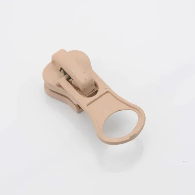Khaki Meetee 20 шт 5# Смола молния голова Толстая карамельный цвет молния тянуть слайдер DIY ремонт подушки одеяло сумки для кровати швейная одежда ZT005 - Цвет: Khaki