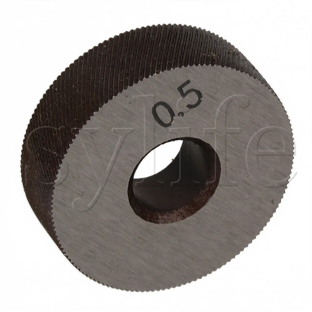 2 шт. высокоскоростное стальное грубая Диагональ 0 5 мм Шаг линейное Рифленое