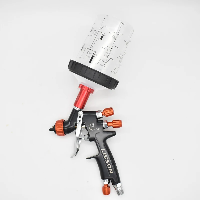 Мини-пистолет-распылитель LISSON 1 2 мм 250 мл чашка для Смешивания Краски см3