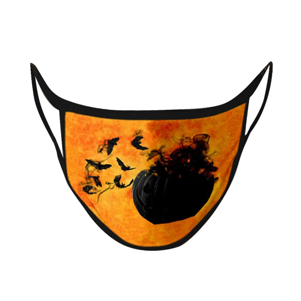 

5PCS Children Halloween 3D Mask Dustproof Windproof Children's Face Maks face shield Masque maseczki ochronne For Boys Girls