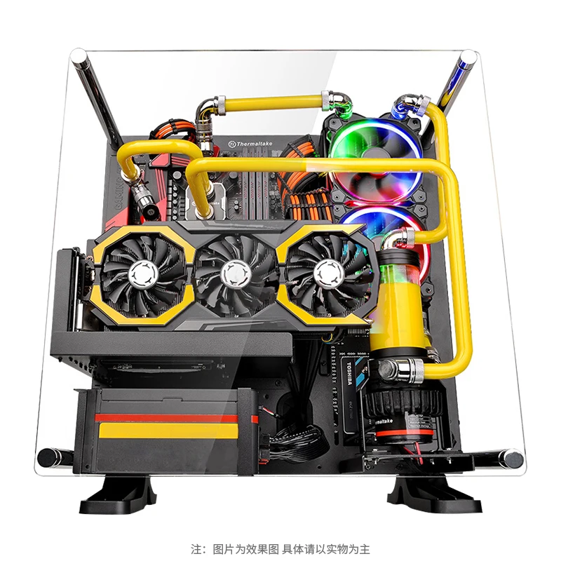Intel Core eight nuclear i9 9900K/RTX2080Ti water-cooled game DIY desktop assembly computer st. | PC Hardware Cables &amp Adapters