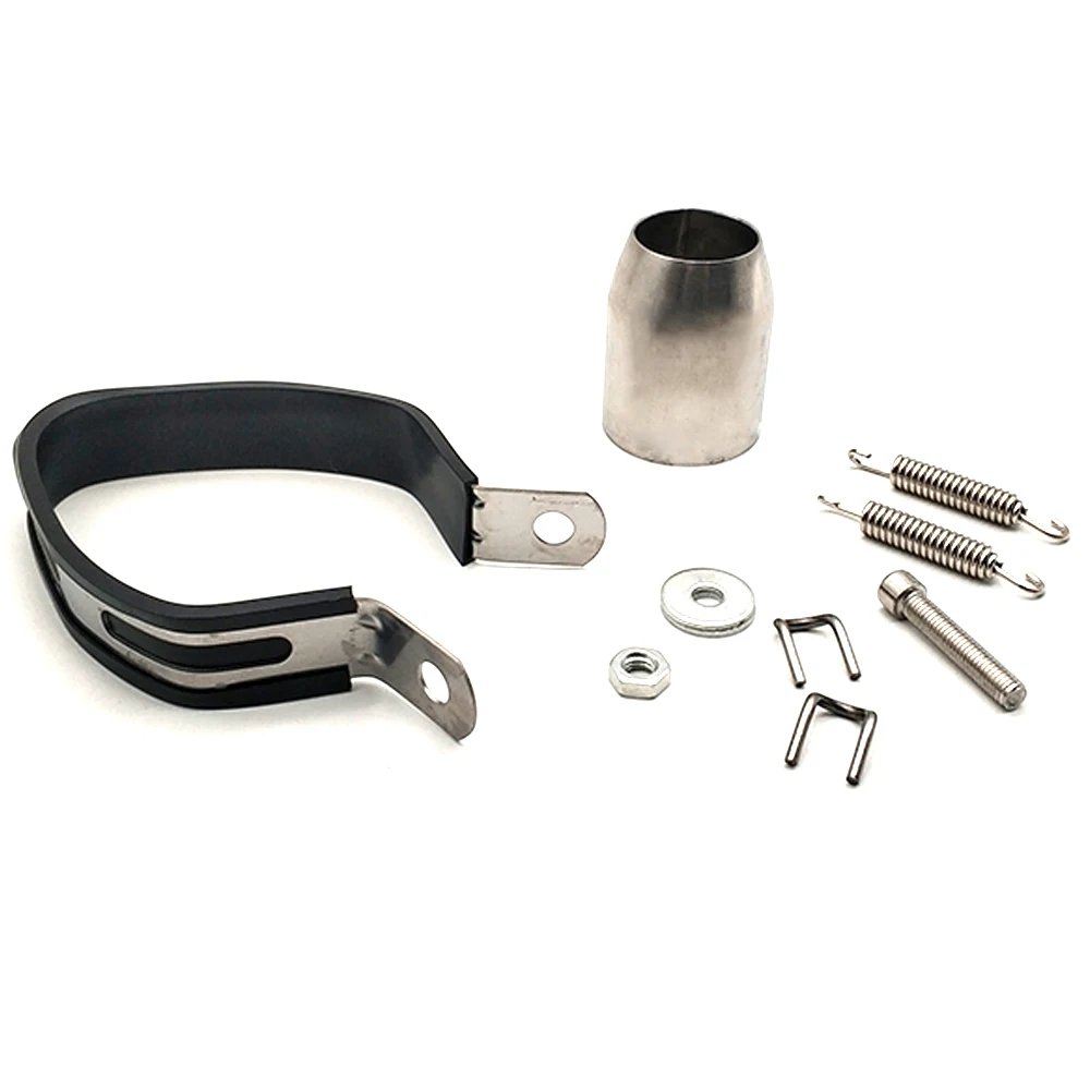 Универсальный выхлопной глушитель для мотокросса FZ6 CBR250 CB600 MT07 ATV R6 nmax CRF 230 Z750 CB400