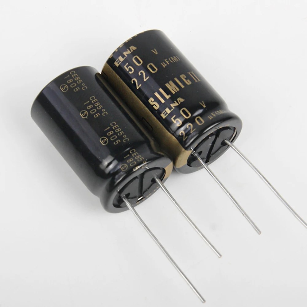 Новинка оригинальный аутентичный электролитический конденсатор ELNA 220 мкФ 50V 2 го