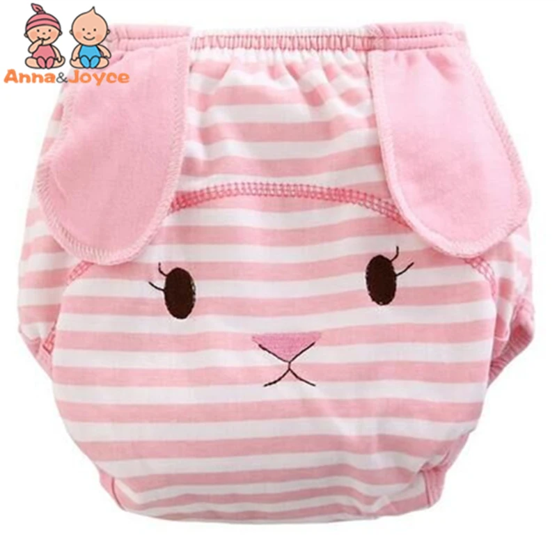 20 шт./лот. Многоразовые тканевые подгузники для младенцев детские из мягкого
