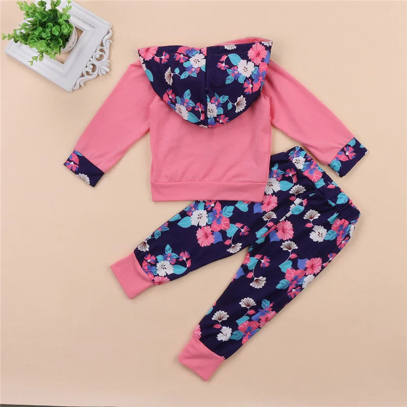 Pudcoco/Одежда для новорожденных девочек высококачественные Топы с капюшоном и