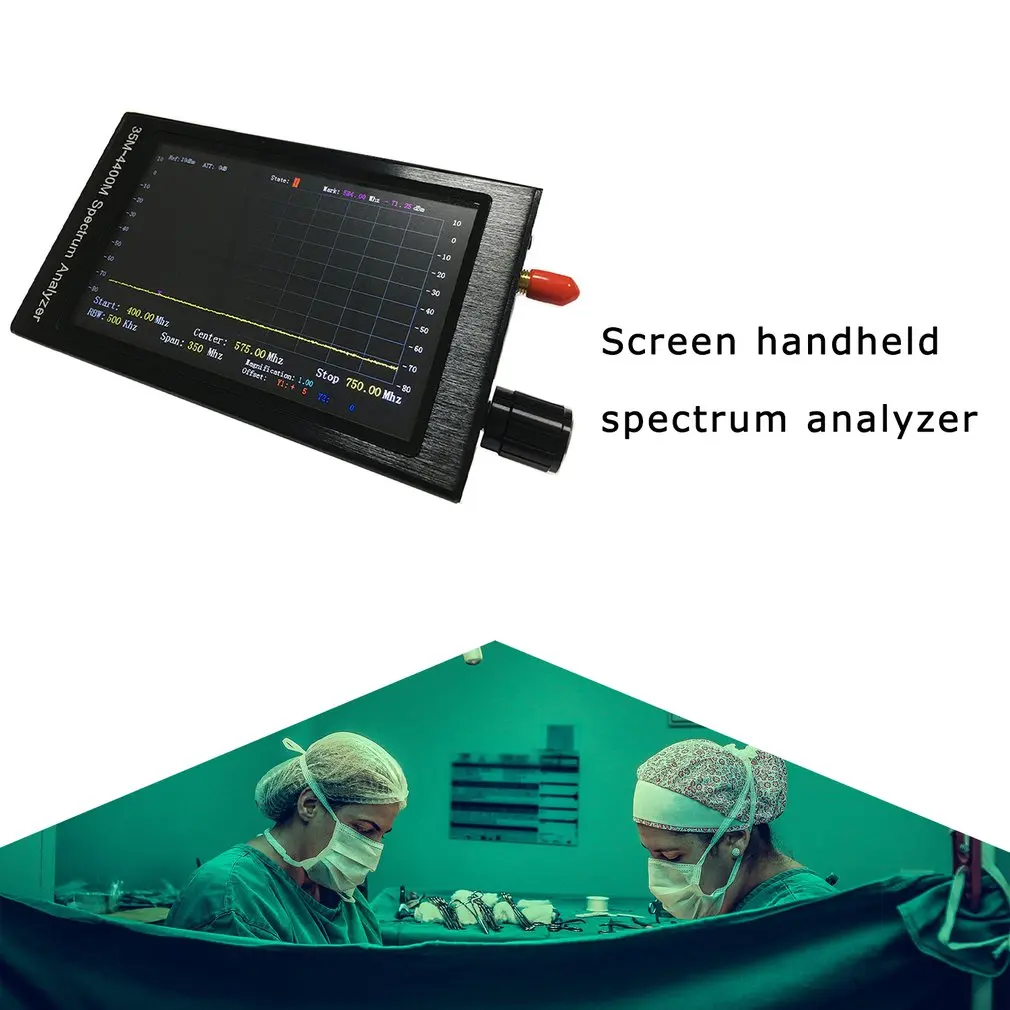 

4.3 Inch Lcd Screen Hand Held Spectrum Analyzer 35m-4400mhz Measurement Of Interphone Signal Spectrum Analyzer