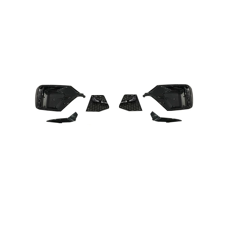

Replace for 17-18 19 2021 Honda Civic Type R Black Front Bumper Fog Lamp Cover/Rear Bumper Fog Lamp Cover Auto Accessories