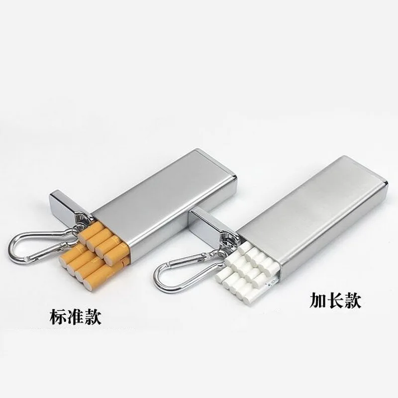 

Smoking Accessories color alloy Waterproof Portable Outdoor Packs Sealed Tobacco Receiving Bottle Cans cigarette case Box