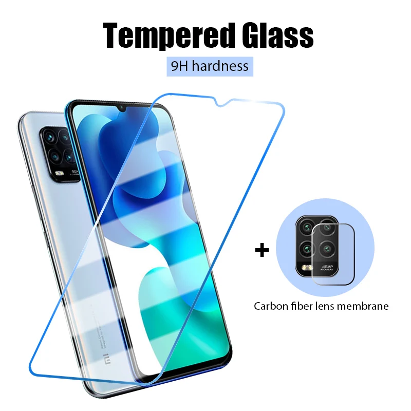 Прозрачная твердая защитная пленка 9H для объектива камеры Xiaomi Poco F2 Pro/M2 Pro/X2