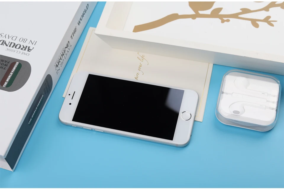 Apple iPhone 6 двухъядерный IOS мобильный телефон 4," 1 ГБ ОЗУ 16 Гб/64 Гб/128 Гб ПЗУ iOS 8.0MP wifi 4G LTE разблокированный смартфон