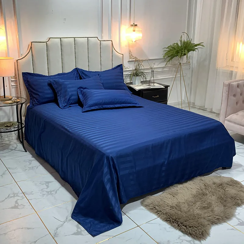 Однотонный Семейный комплект постельного белья пододеяльника размера King Size