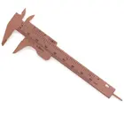 Переносной штангенциркуль 80 мм, Пластиковый штангенциркуль с нониусом для бровей, пластиковые инструменты для измерения перманентного макияжа