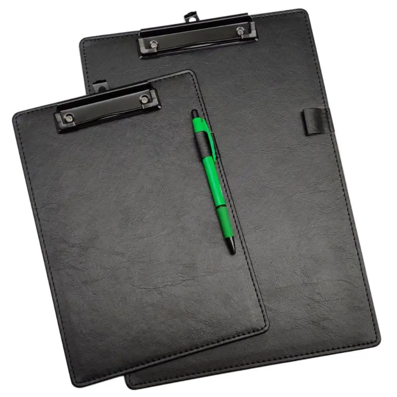 

PU Leather A4 A5 File Paper Clip Board Writting Pad Folder Document Stationery Dropshipping