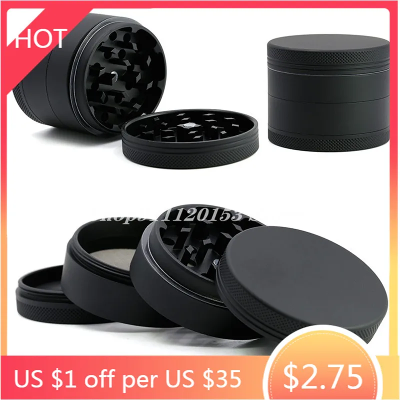 

40mm Tobacco Grinders Special Plastic Metal Mini Tobacco Crusher & Tobacco Herb Spice Grinder Herbal Alloy Smoke Metal Crusher