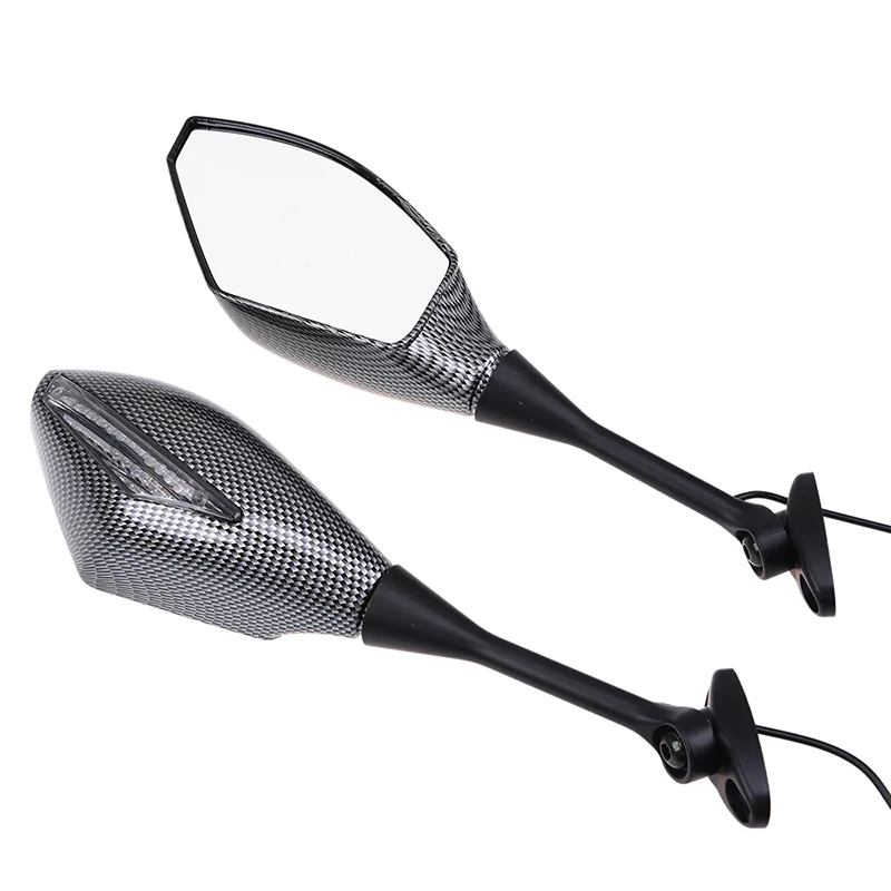 Встроенное зеркало заднего вида POSSBAY со светодиодными стрелками и указателем