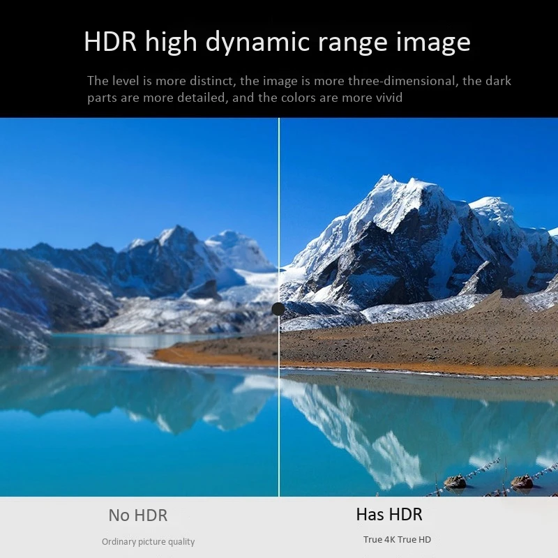 

HDMI Fiber Optic Cable 4K HD AD to AD2.0 Separate Fiber Optic Cable for HDTV Monitor Engineering Cable