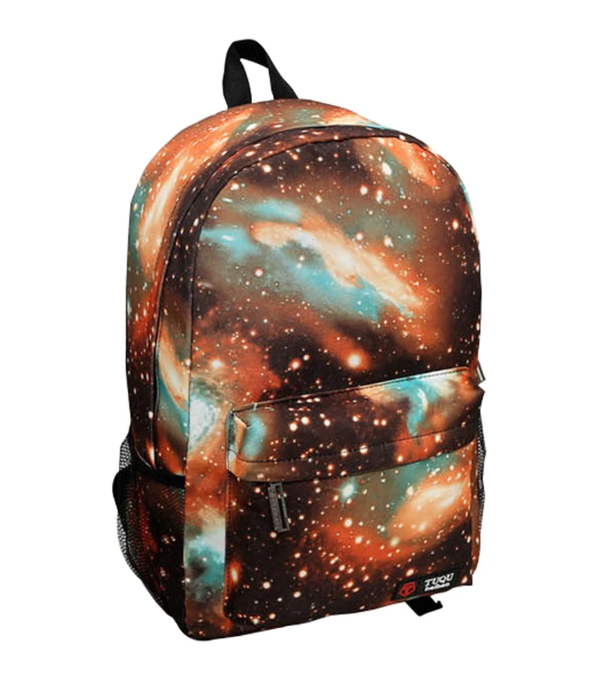 girls backpack for teenage Women school bag Stars Universe Space Printing Canvas Female Backpacks for college students Mochila