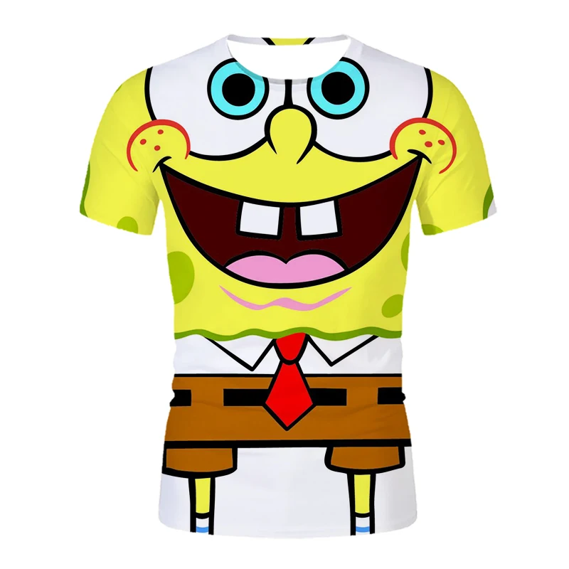 

2021 Summer Childhood Cartoon Anime T-Shirt 3D Printing Men and Women T-Shirt Harajuku Super Sports O-Neck Graphic T-shirt