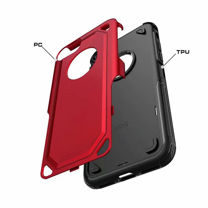 2019 Новое поступление для Coque iPhone 6S Funda 6 7 8 Plus TPU PC Полное покрытие Оригинальный