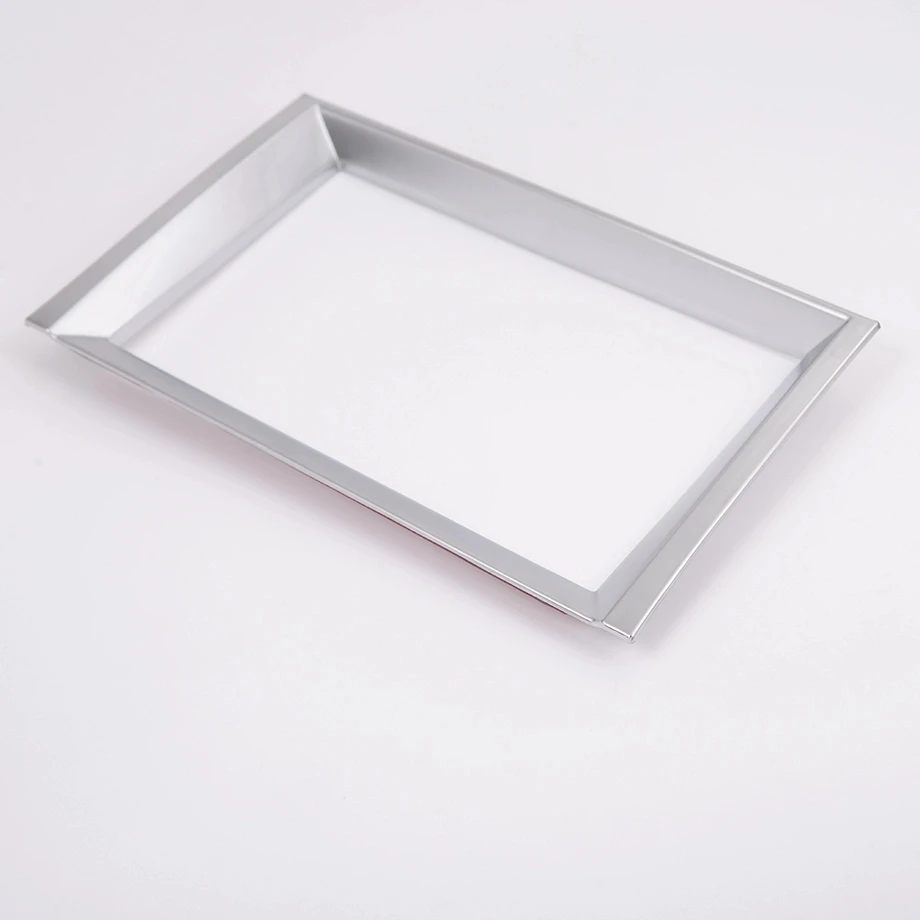 

Матовый серебристый ABS хромированный GPS-навигационный экран, декоративная рамка, наклейка для Land Rover Discovery 4 2010-2016, автомобильные аксессуары