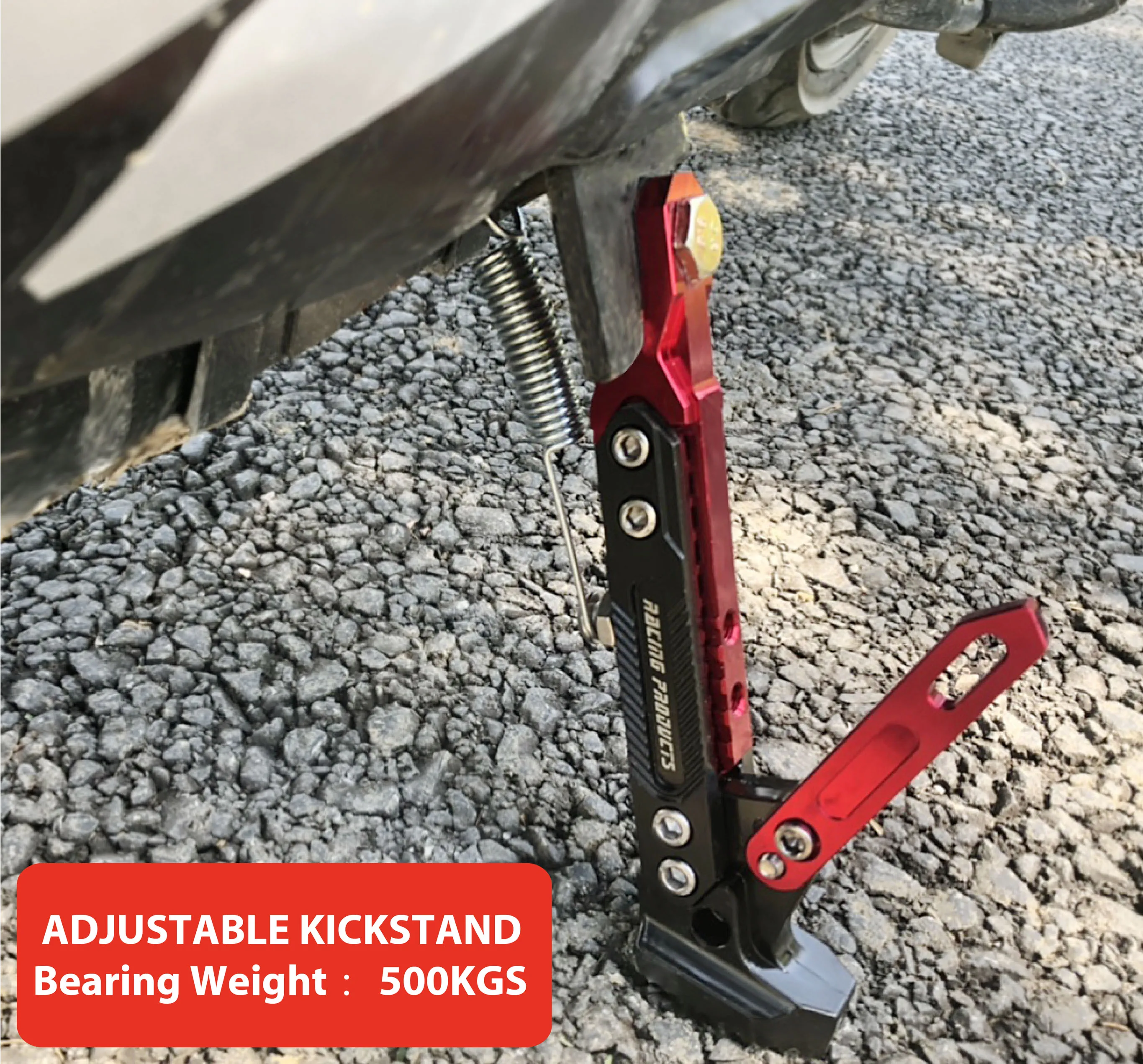 

Moto Kickstand Foot side stand Universal Adjustable side support adjustable side support parking tripod electric motorcycle