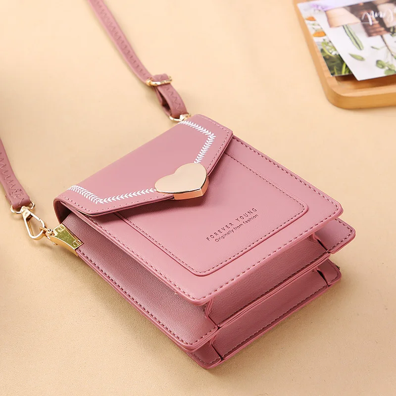 

2021 Fashion Lady Retro Small Square Bag Casual All-match Messenger Mobile Phone Bag New High-quality PU Female Bag In Spring