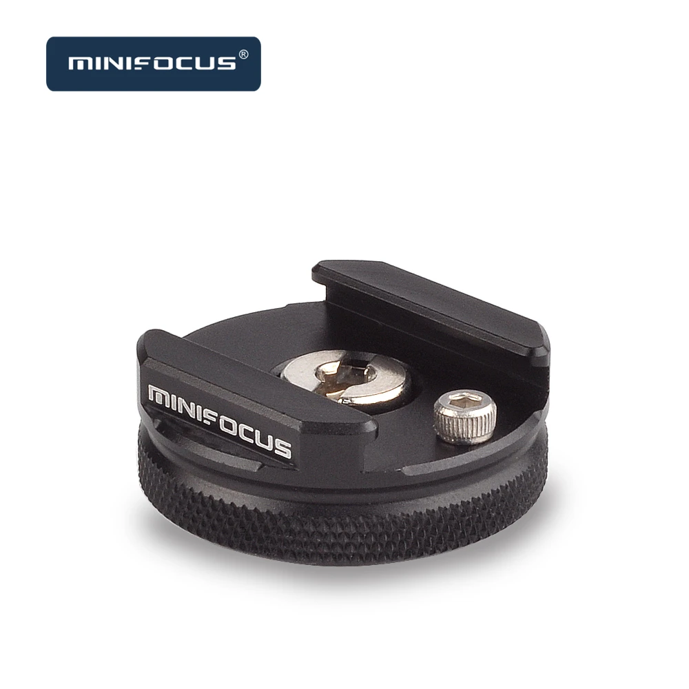 Круглый Кронштейн адаптер для холодного башмака с резьбой 1/4 дюйма отверстие