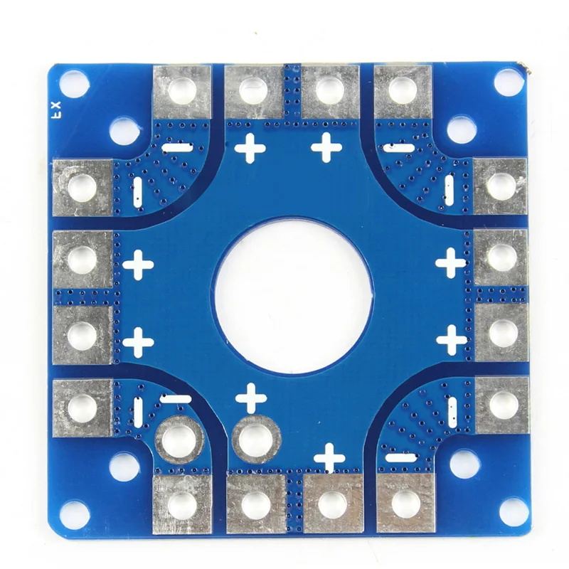 Распределительная плата с высоким током 200A/80A проводка PDB 7 унций для 8 ESC DIY