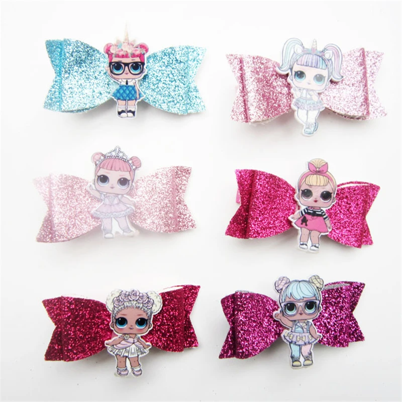 2 предмета Детские Луки Милая повязка на голову для маленьких девочек волос