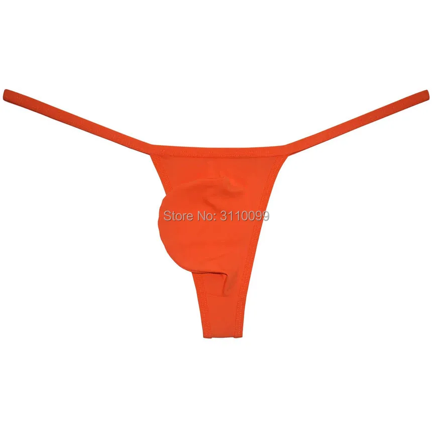 Стринги мужские шелковые стринги с Т-образной спинкой облегающие трусики |