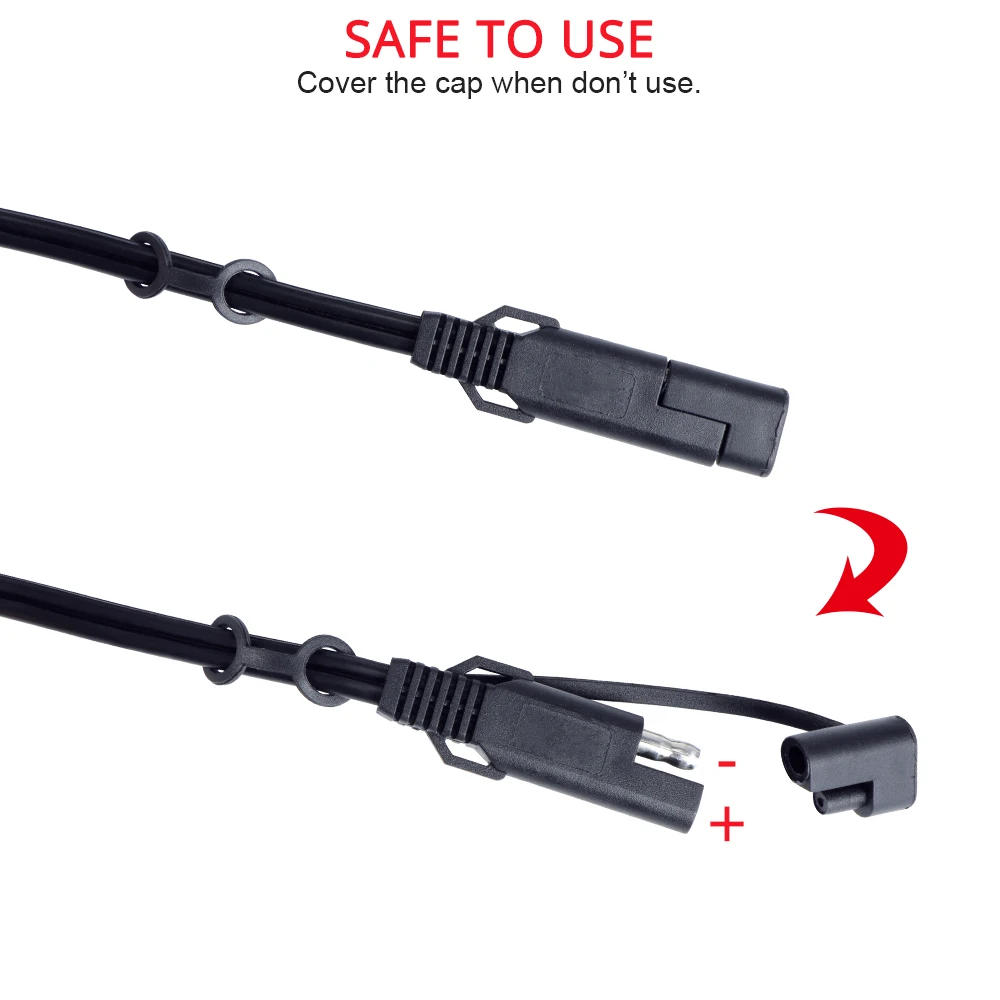 Кабель зарядного устройства 12 В разъем для выходной батареи мотоцикла клемма