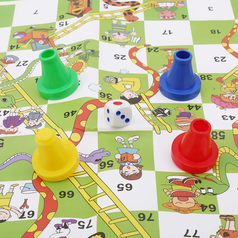 

Игра-Головоломка детская, складная, в виде змеи и лестницы