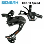 SENSAH Groupset SENSAH CRX 1x11 скорость триггерный переключатель передач задние переключатели 11 s для горного велосипеда, совместимы с M7000 M8000, 11-46T
