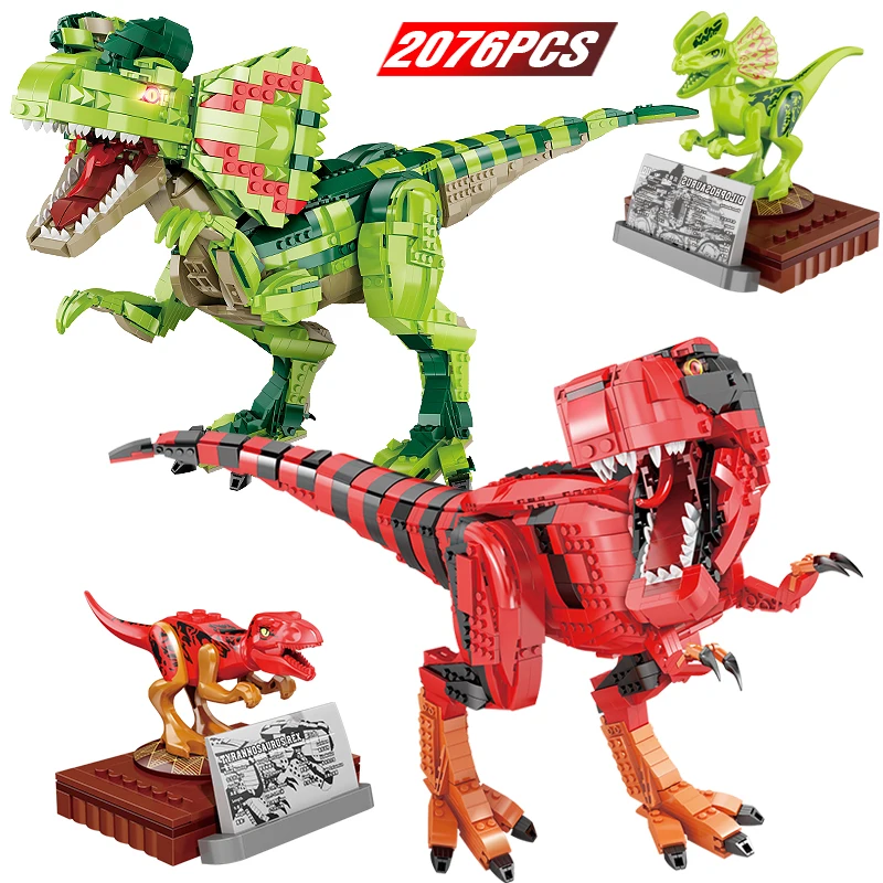 Лего Technic Creator Expert Парк Юрского периода Dilophosaurus Building Block интеллектуальное здание Toy