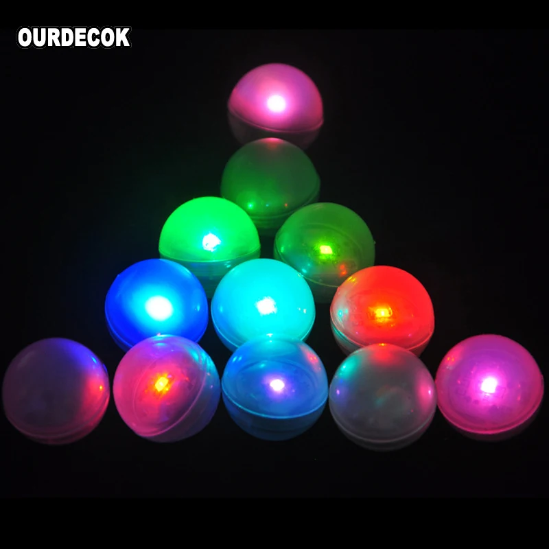 Светодиодные огни для фестиваля вечеринки 60 шт./лот водонепроницаемые жемчужные