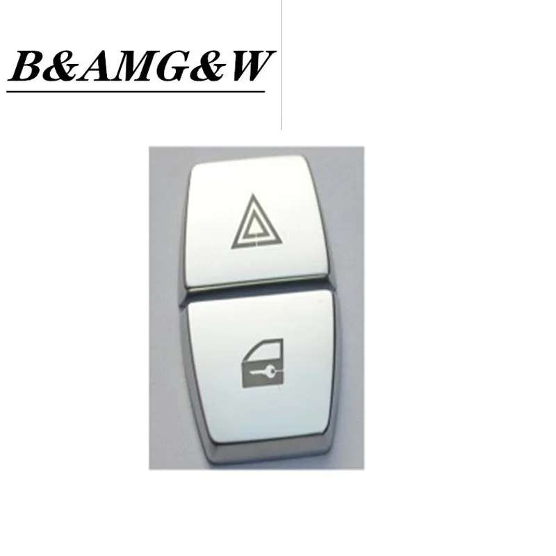 Стайлинга автомобилей спереди предупреждение светильник кнопка наклейки