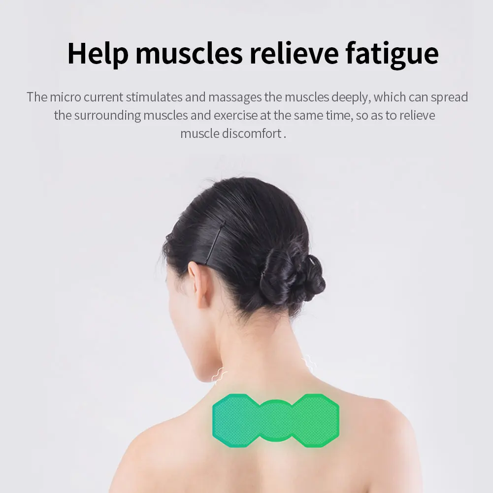 

Wireless Cervical Neck Massager Mini Neck Shoulder Meridian Muscle Stimulator Vertebra Back Pain Massager Health Care Relaxation
