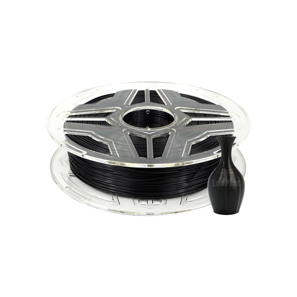 LeoPlas 1kg 1.75mm Flexible Soft Black TPU Filament For FDM 3D Printer Pen Consumables Printing Supplies Rubber Material