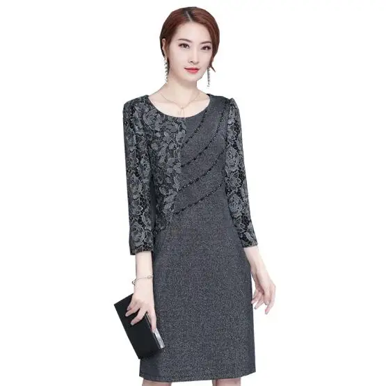 2020 Big Summer Dress Work Classic High End Elegant Embroidery Loose Vintage Ethnic Plus Size Long J29923 | Женская одежда