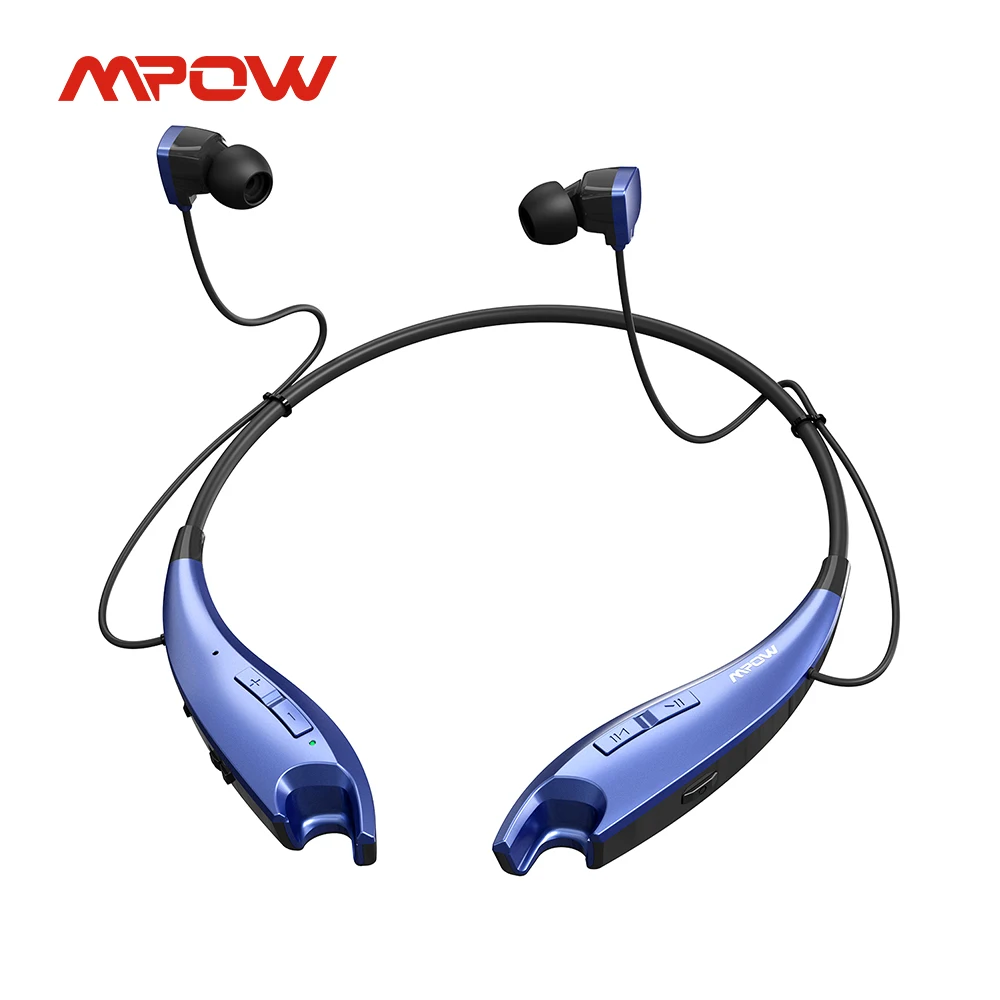 Mpow челюсти 4th Gen Bluetooth наушники с Портативный Чехол легкий Беспроводной Шейным