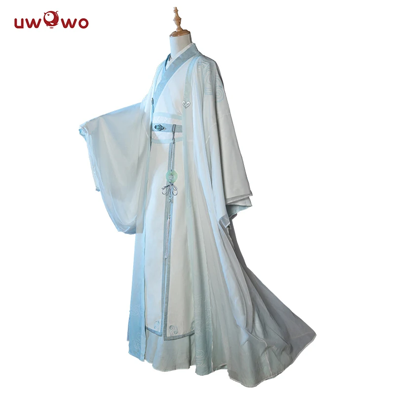 UWOWO Lan Wangji Косплей Grandmaster of Demonic культивирование Костюм взрослый Ver. Мо Дао Зу Ши -