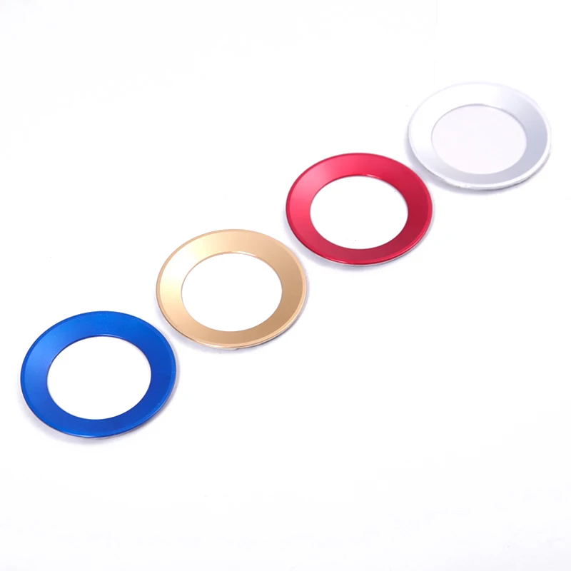 Автомобильный Стайлинг логотип на рулевом колесе эмблемы кольцо украшение