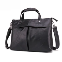 new style leather mens bag mens briefcase casual fashion shoulder handbag business mens bag