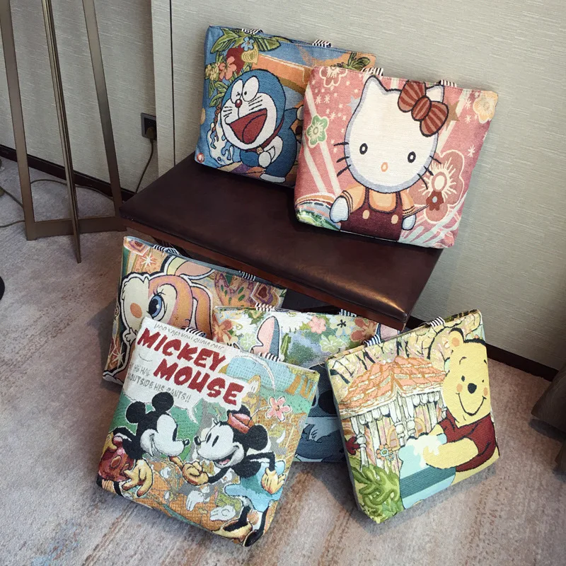 Disney новый плюшевый Кошелек с Микки Маусом Сумка Винни-пухом на плечо