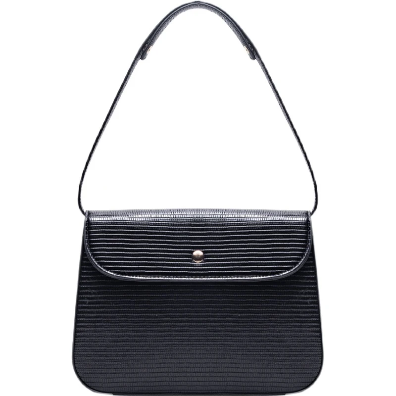 

[BXX] Women New Retro Saddle Lizard Pattern Temperament PU Leather All-match Crossbody Shoulder Bag Fashion Trending 2021 GF0036